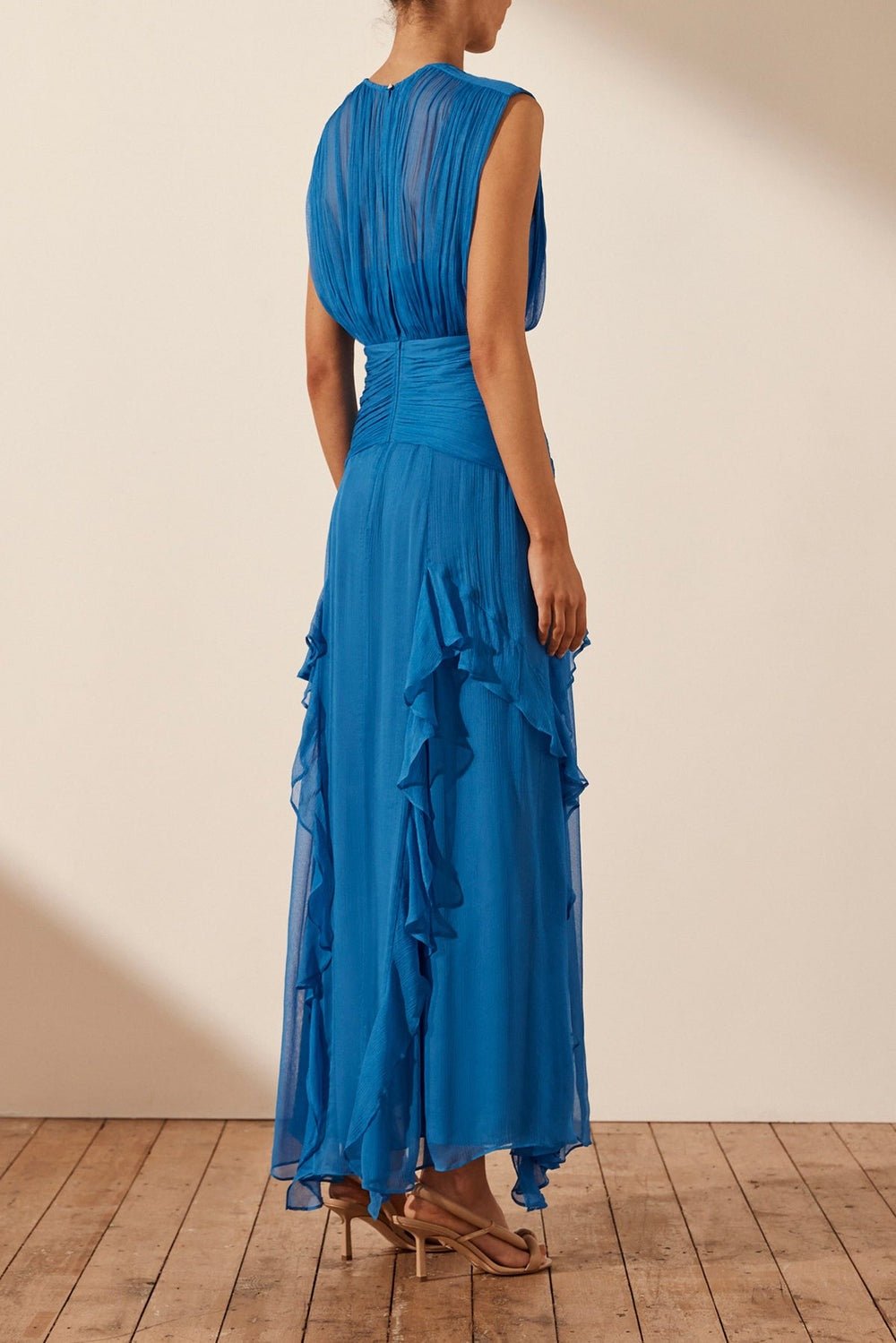 Eileen Pleated Mini Dress by SIENA - image 5