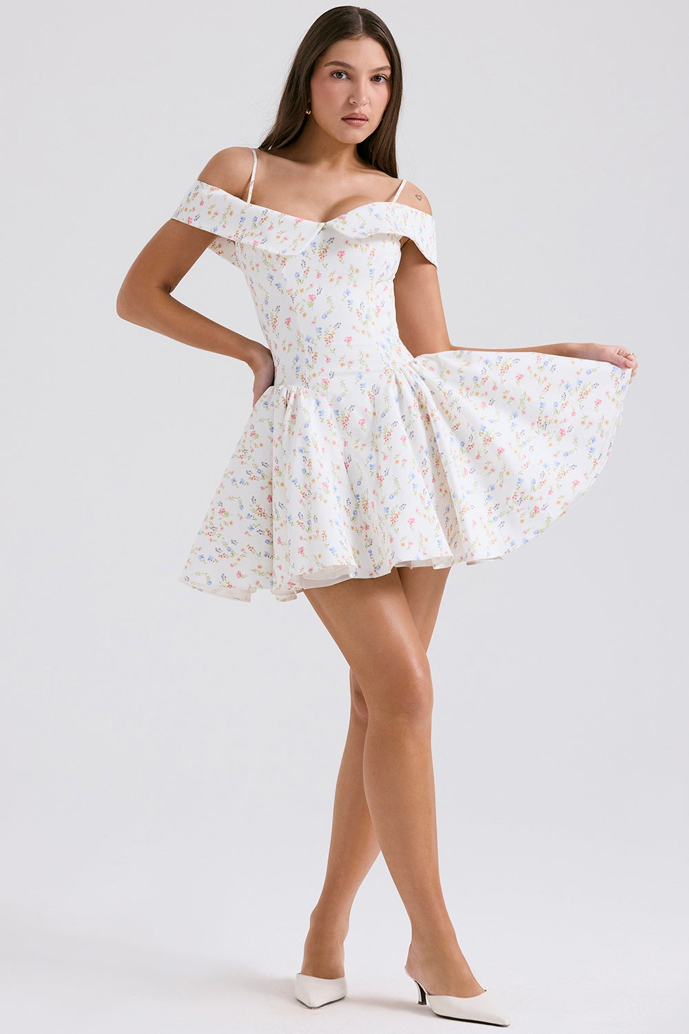 Elida Floral Mini Dress by SIENA - image 2
