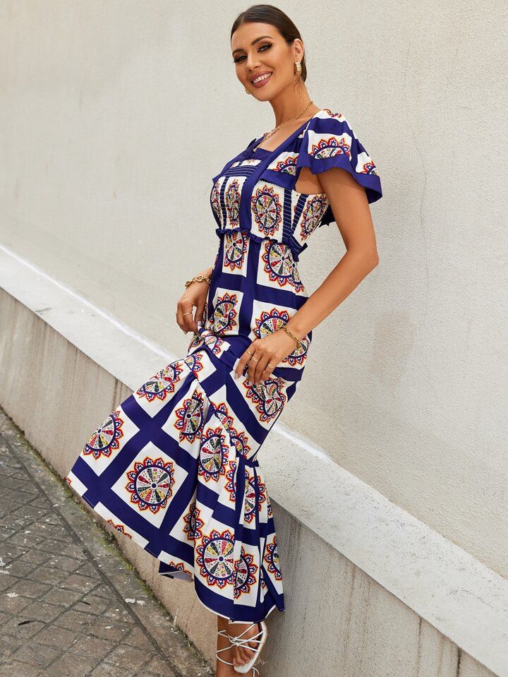 Patchwork Maxi Dress by SIENA - image 3