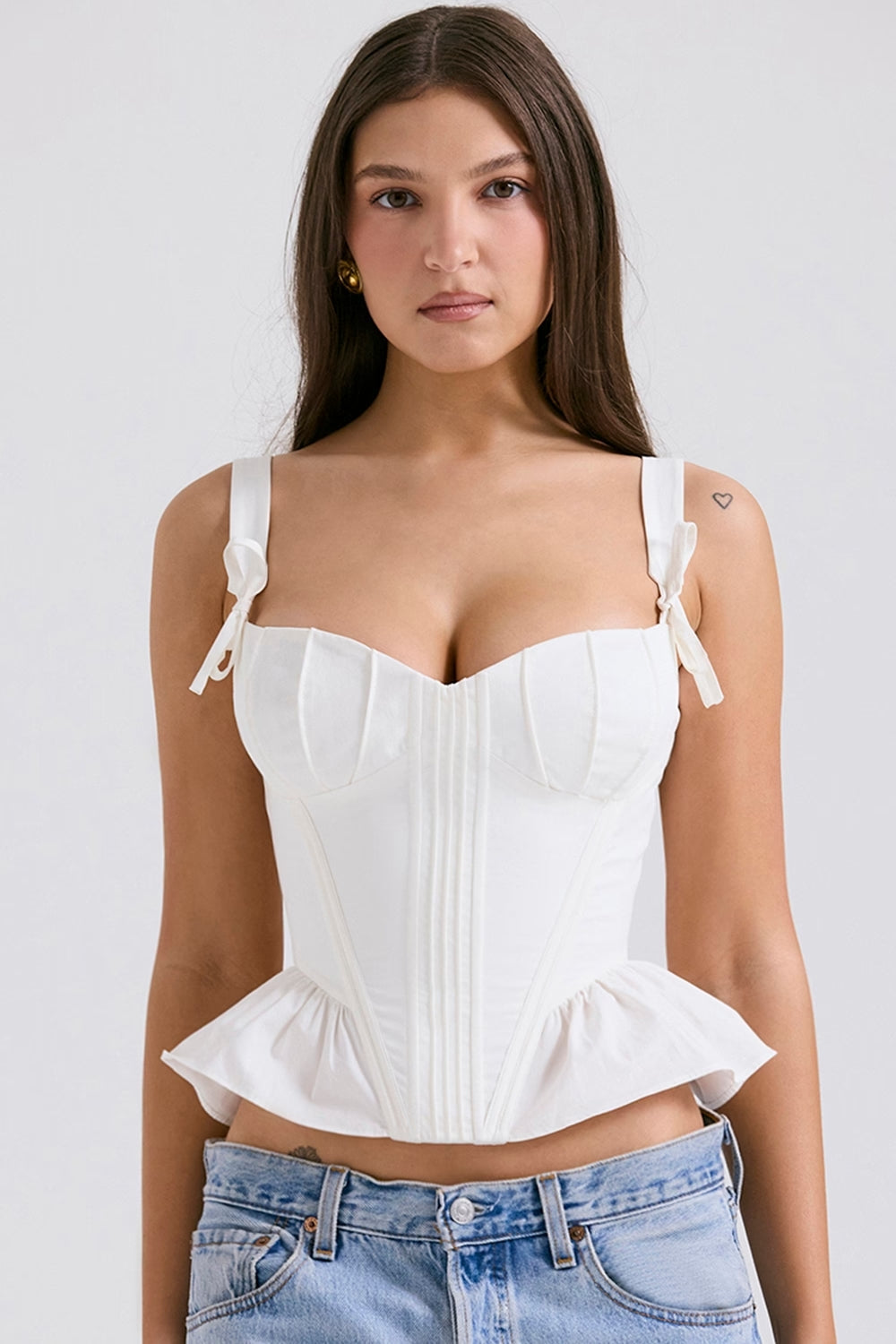 Zircon Bustier Crop Top by SIENA - image 4