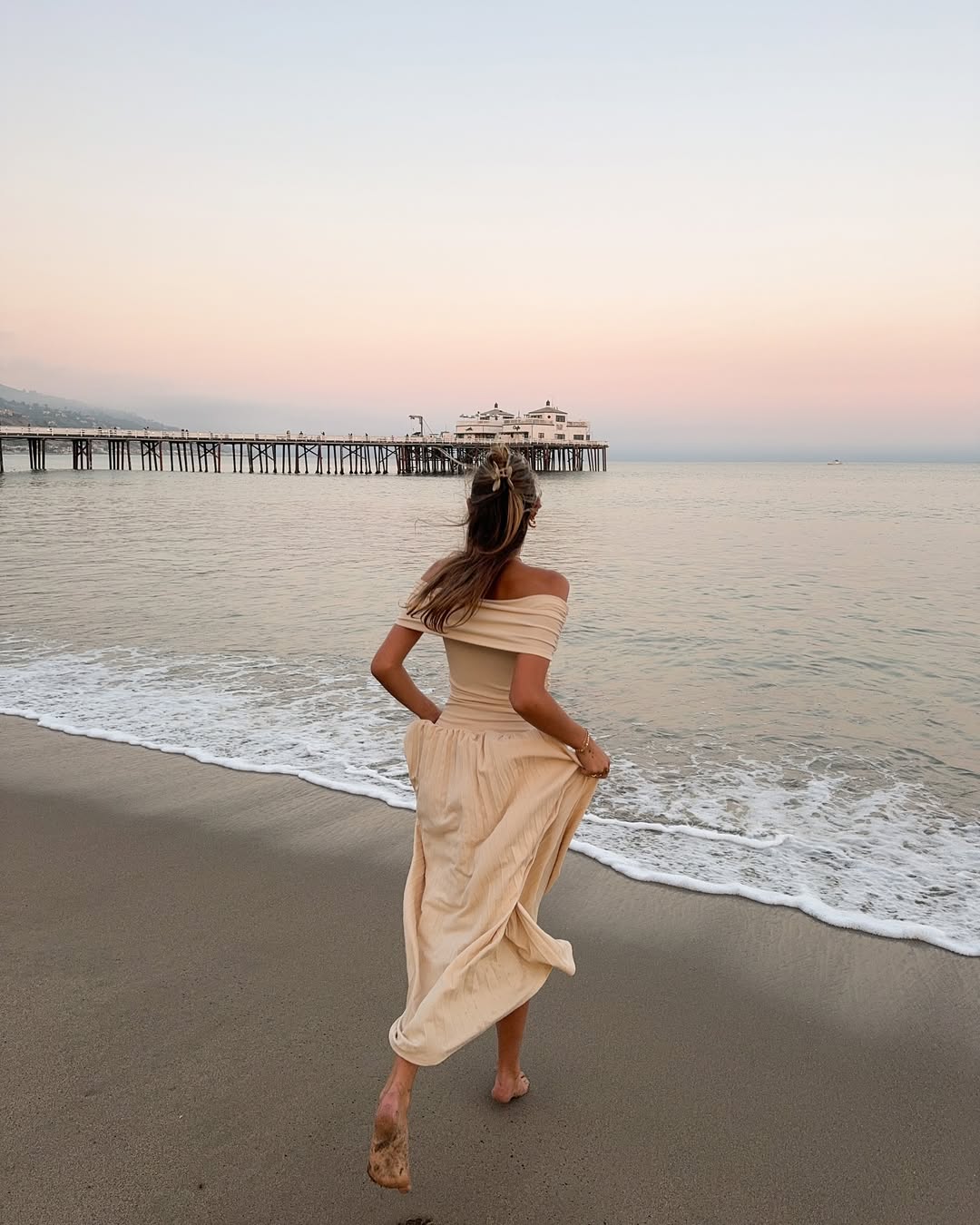 Solene Pleated Maxi Dress by SIENA - image 6
