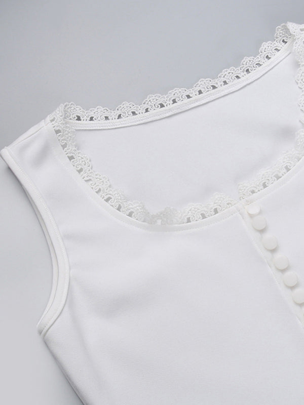 Elegant Lace Vest Top by SIENA - image 7