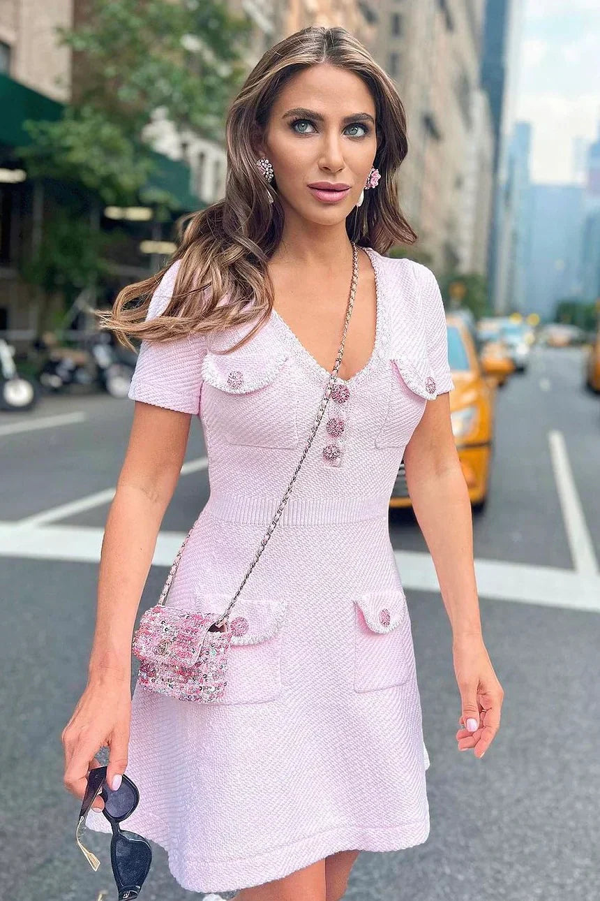 Lilith Crystal Mini Dress by SIENA - image 10