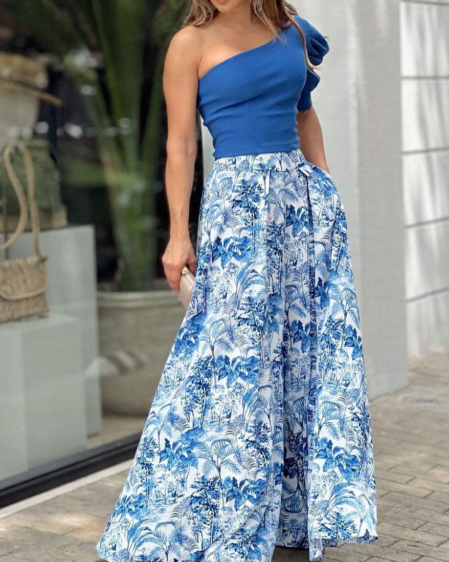 Tek Printed Maxi Skirt Set by SIENA - image 2