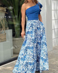 Tek Printed Maxi Skirt Set by SIENA - image 2