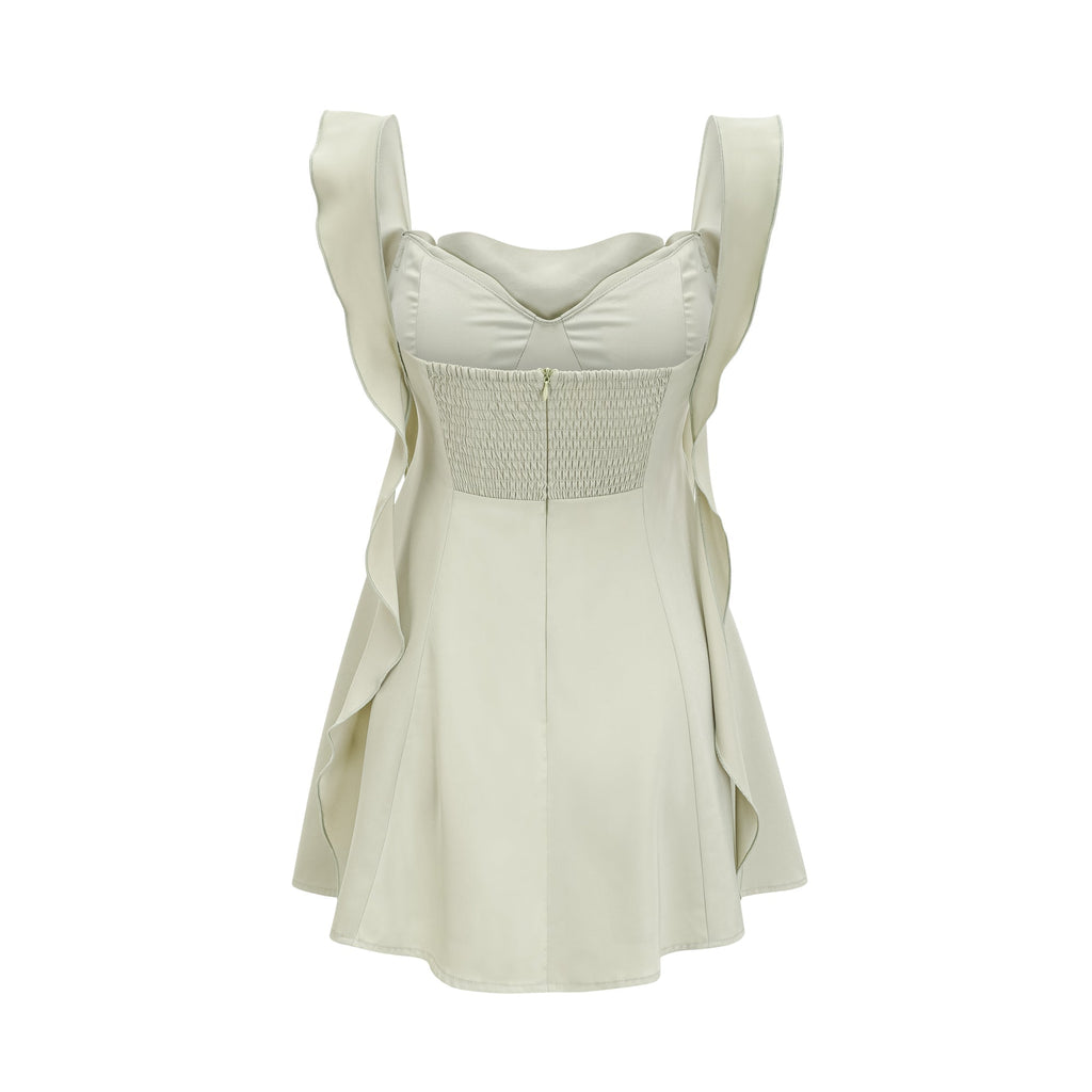 Karina Satin Mini Dress by SIENA - image 2