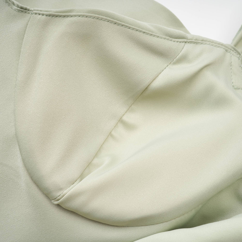 Karina Satin Mini Dress by SIENA - image 9