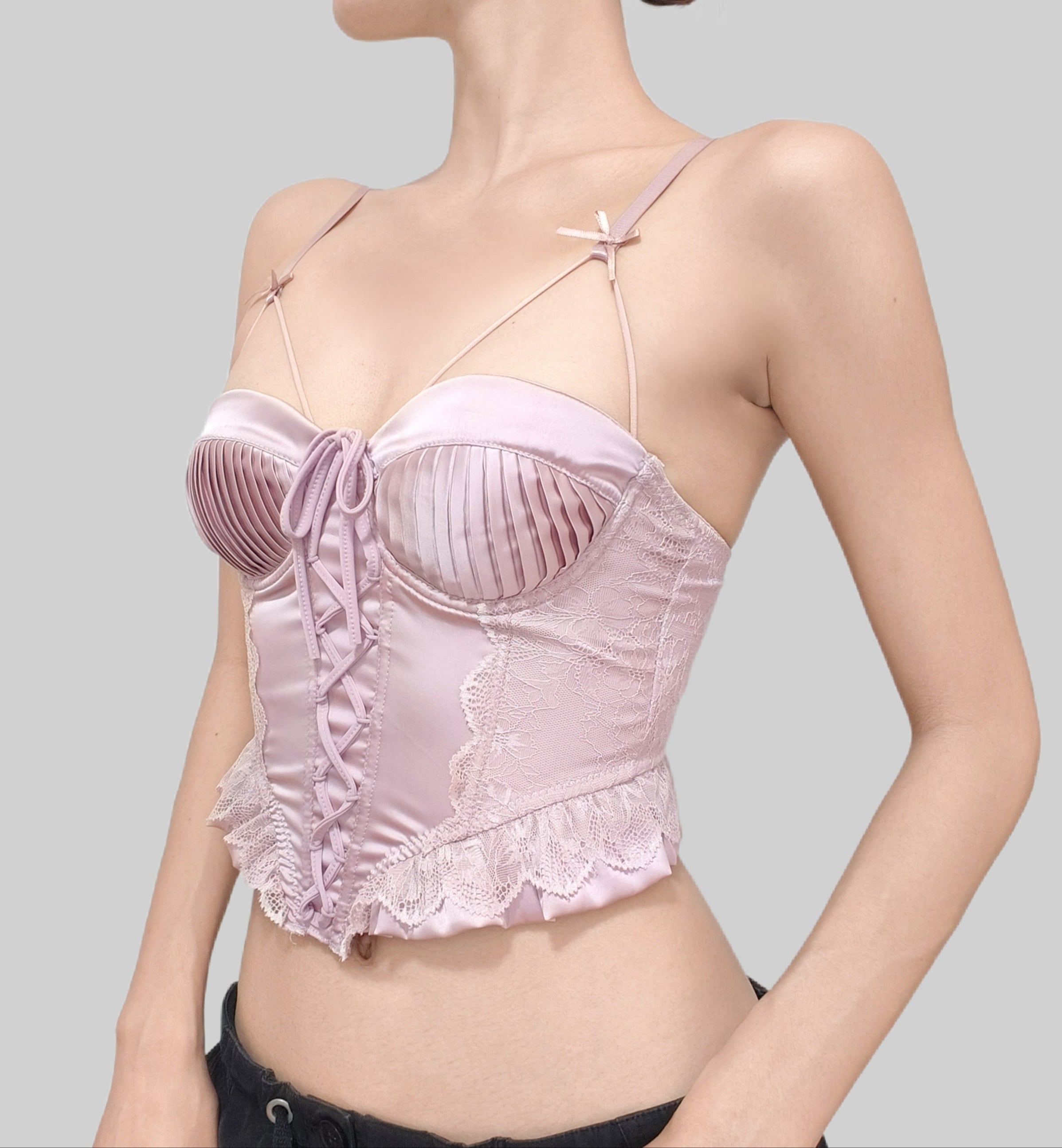 Fransz Satin Corset Top by SIENA - image 4