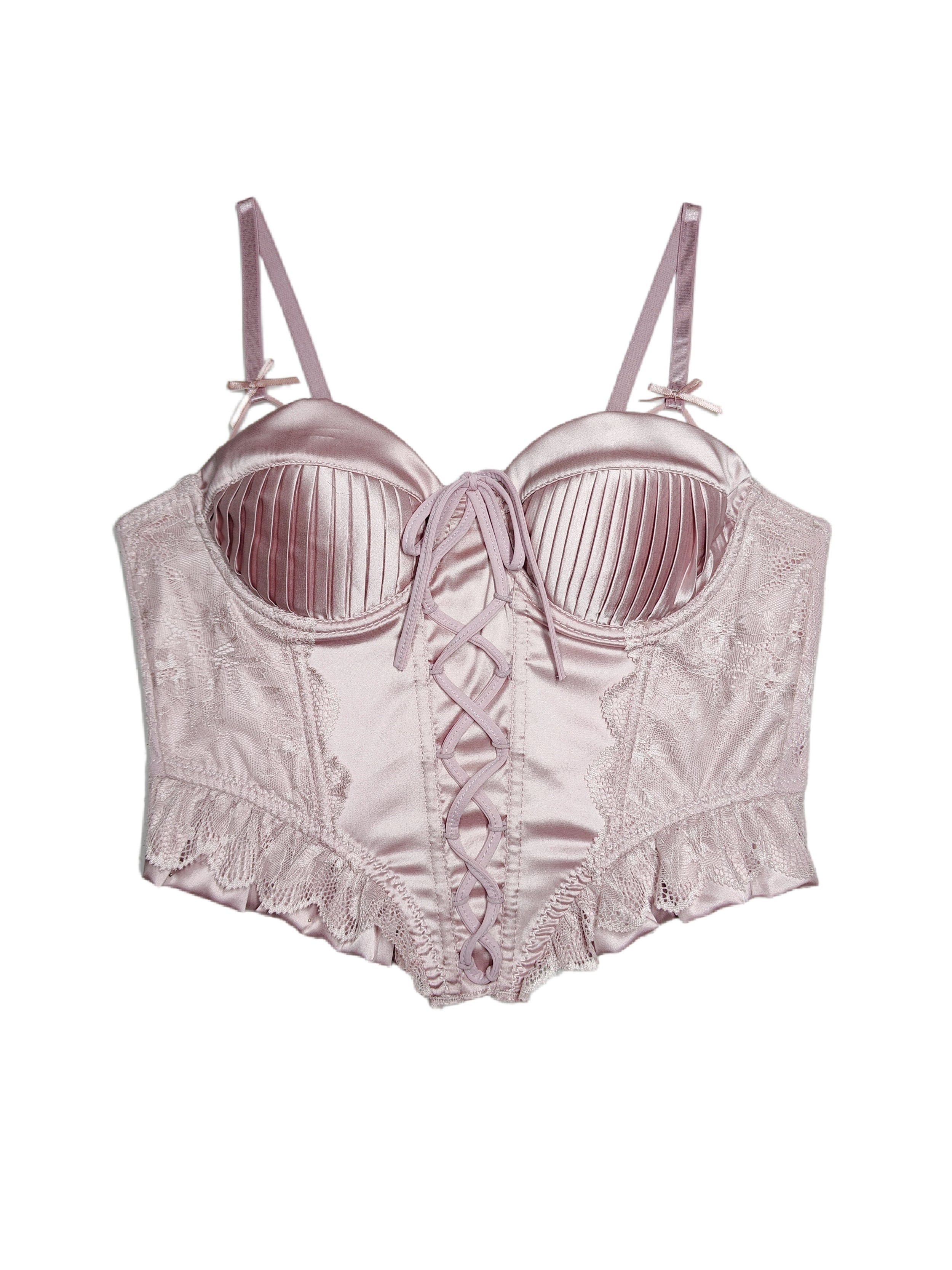 Fransz Satin Corset Top by SIENA