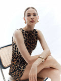 Leopar Printed Mini Dress by SIENA
