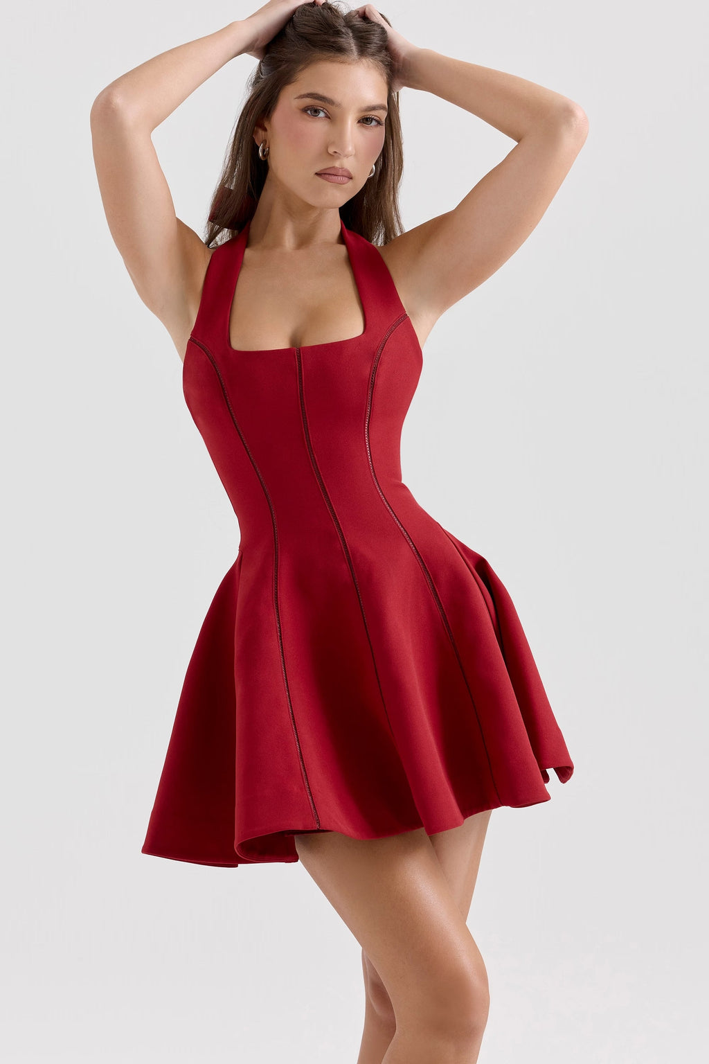 Solid Mini Dress by SIENA - image 5