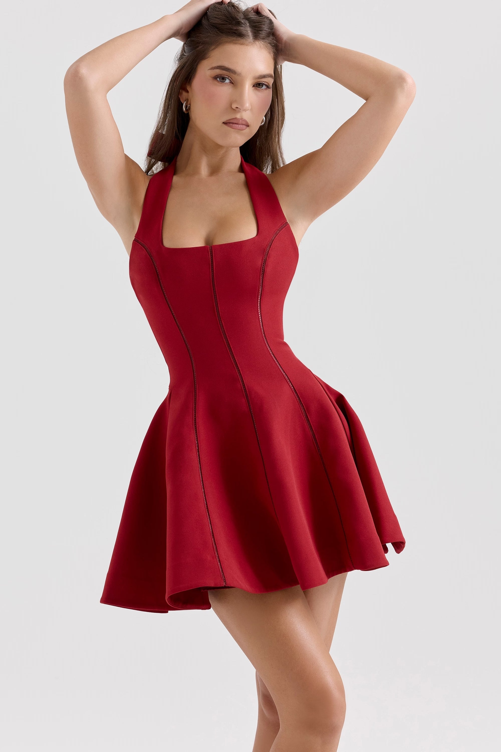 Solid Mini Dress by SIENA - image 5