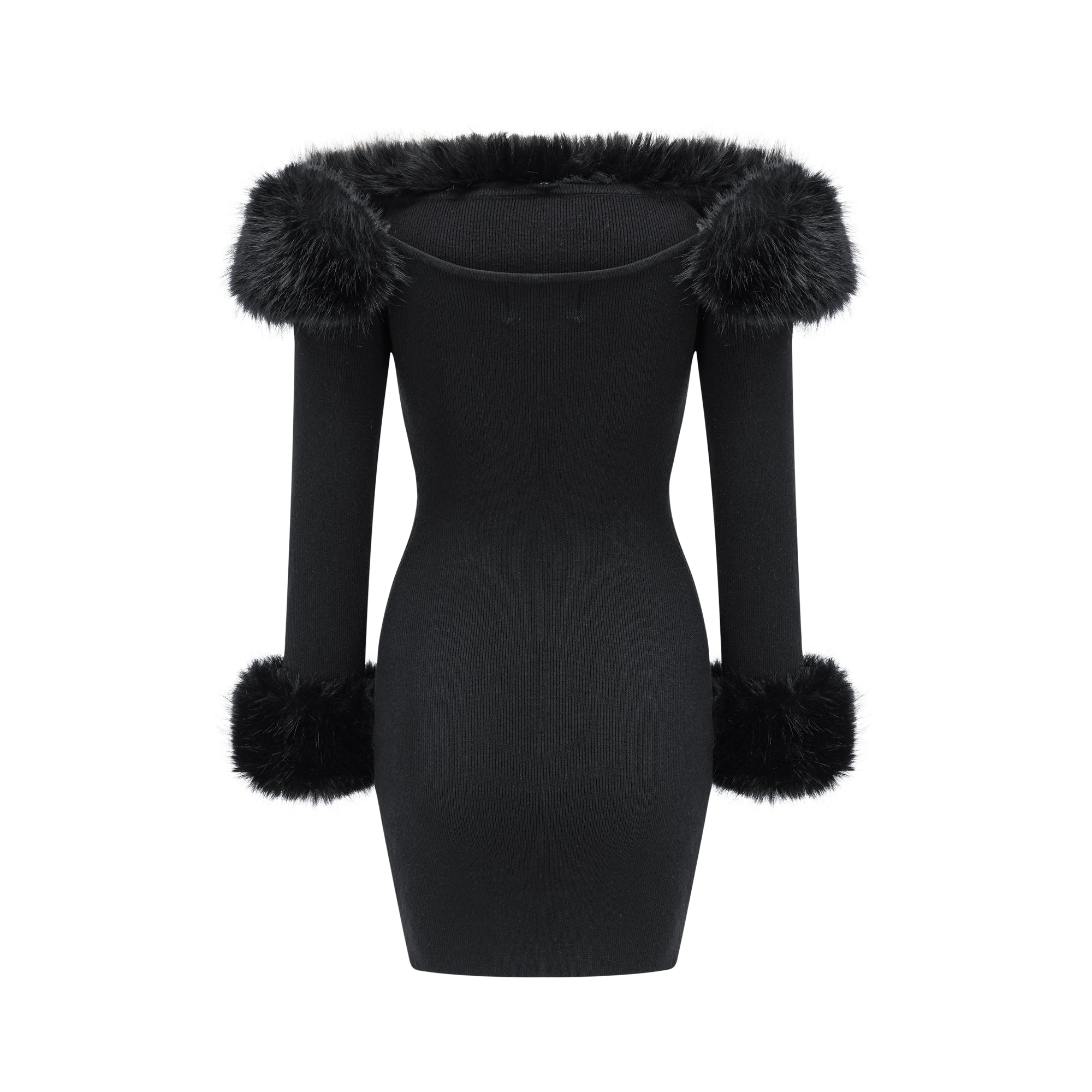 Madeleine Faux Fur Mini Dress by SIENA - image 8