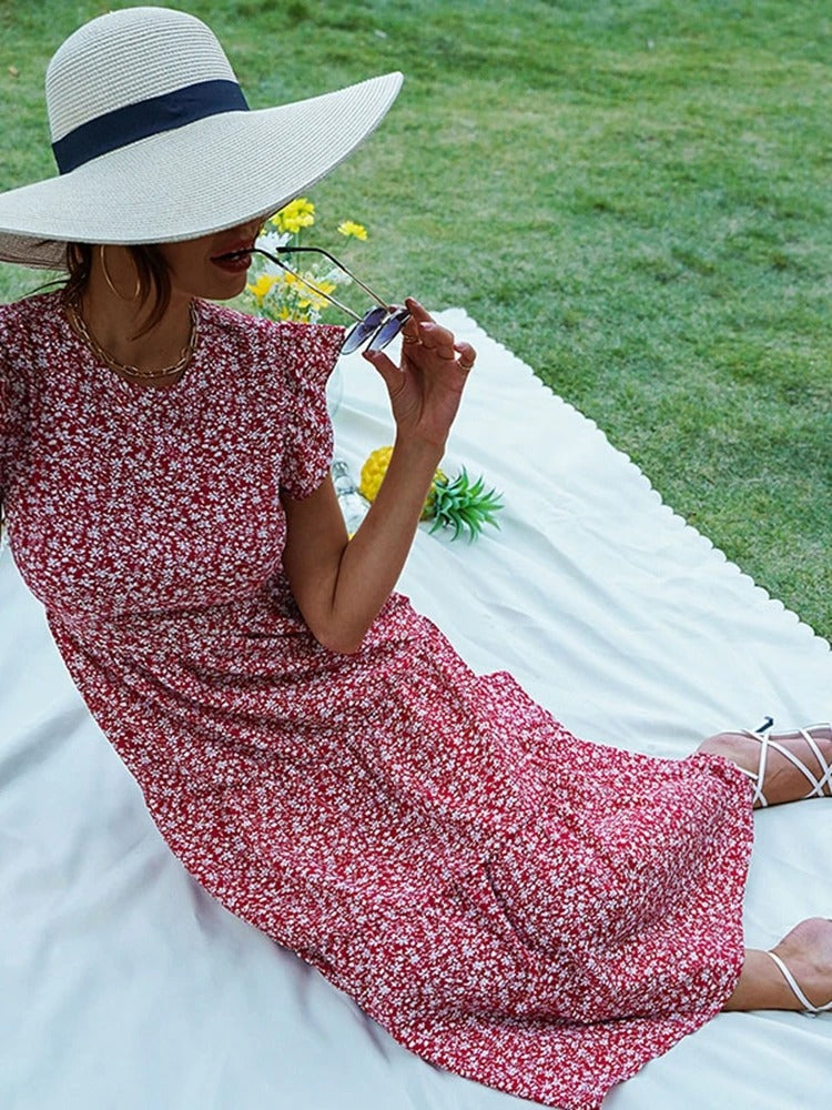 Eloise High Waist Floral Dress by SIENA - image 9