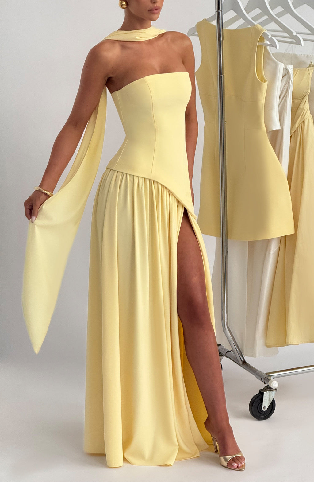 Maliyah Asymmetric Dress by SIENA - image 5