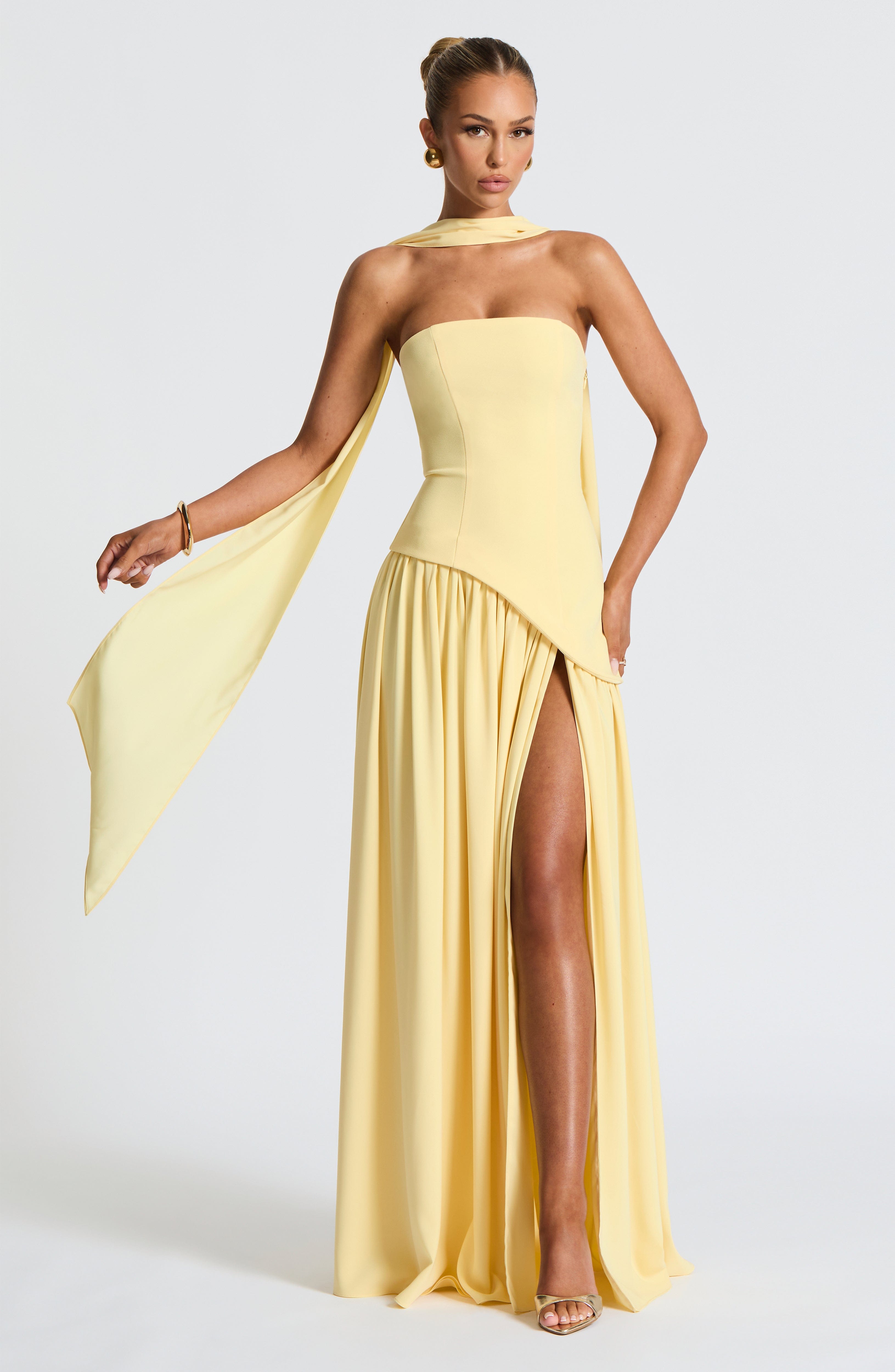 Maliyah Asymmetric Dress by SIENA - image 2