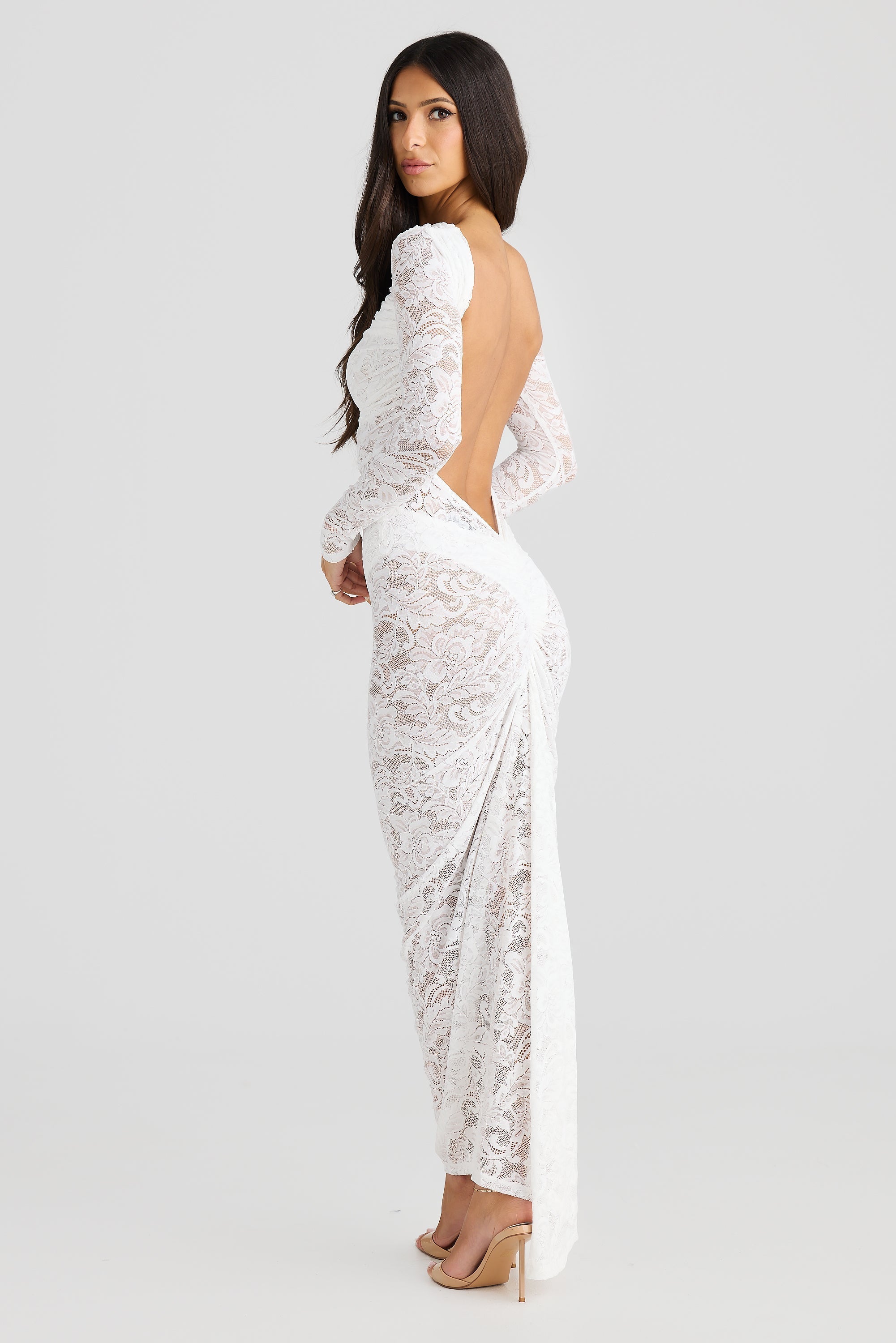 Timeo Lace Maxi Dress by SIENA