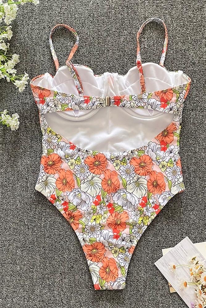 Printed One-Piece Swimsuit by SIENA - image 6