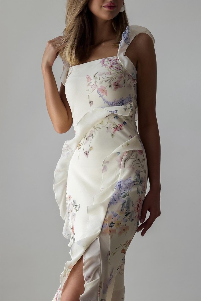 Naomi Floral Midi Dress by SIENA - image 3