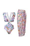 Floral Printed One-Piece Swimsuit by SIENA