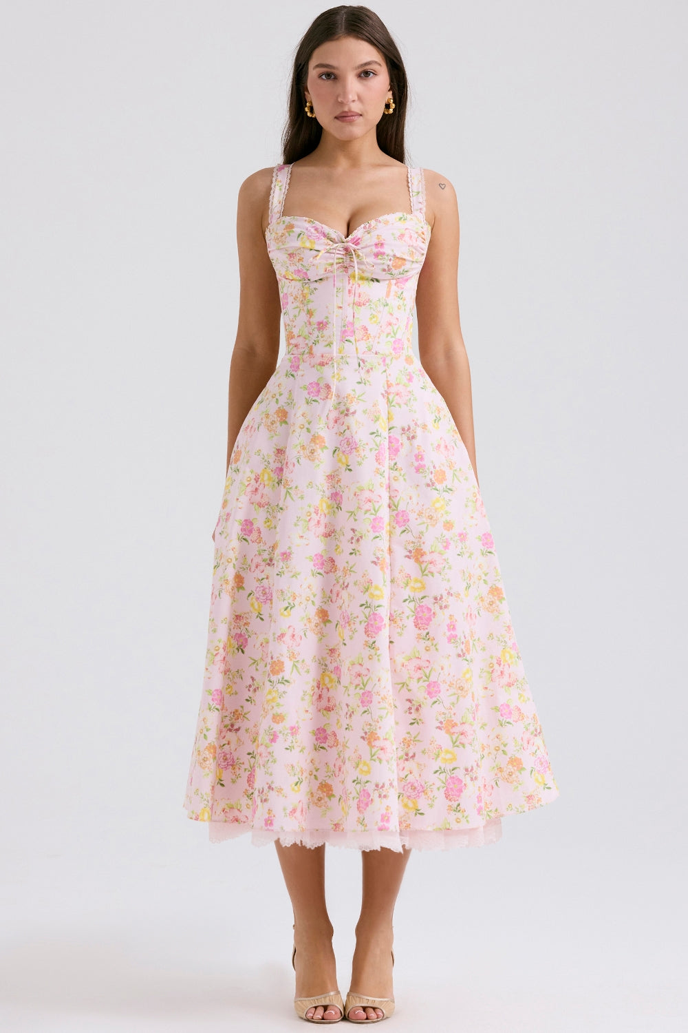 Dahlia Floral Midi Dress by SIENA - image 7