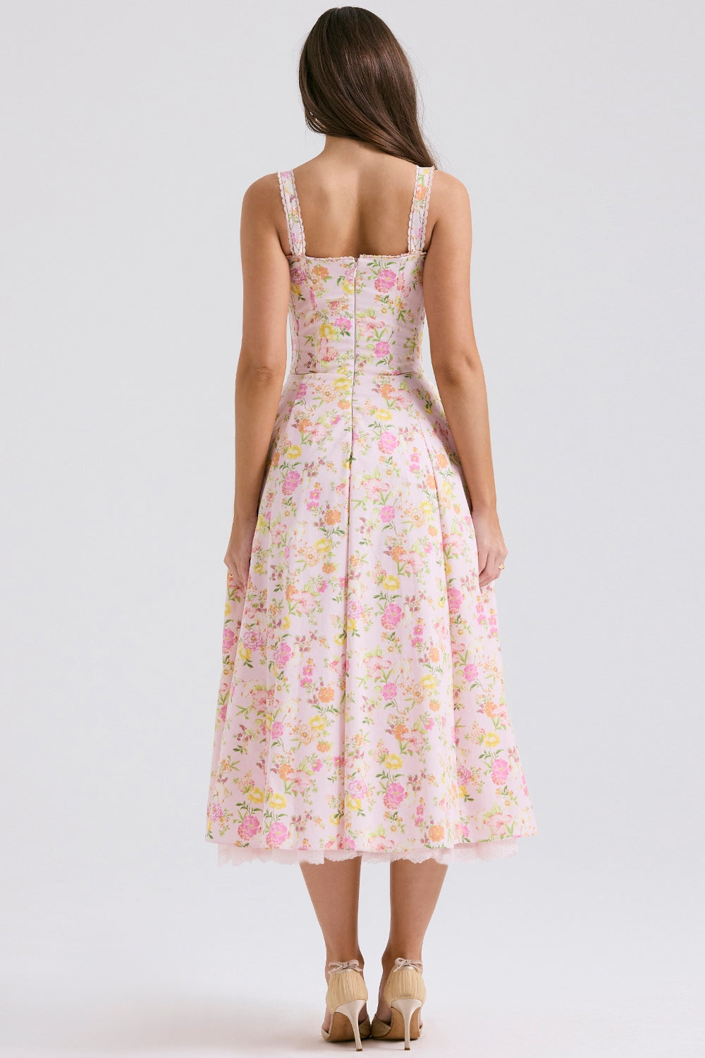 Dahlia Floral Midi Dress by SIENA - image 3