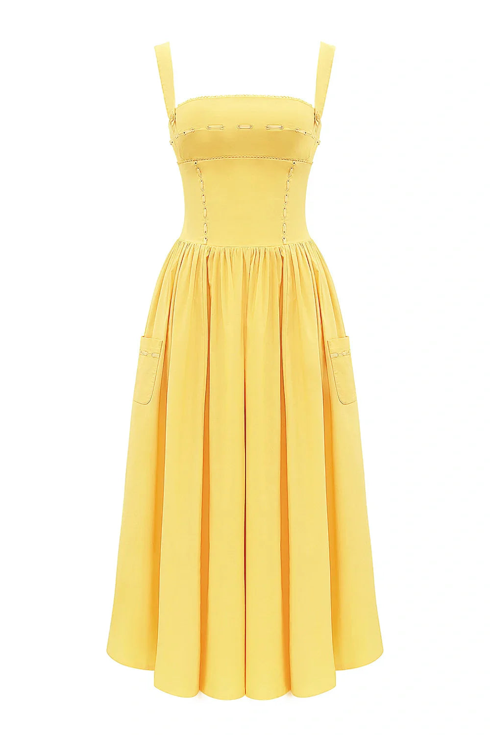 Apolline Bow Midi Dress by SIENA - image 12