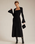 Siyah Midi Dress by SIENA