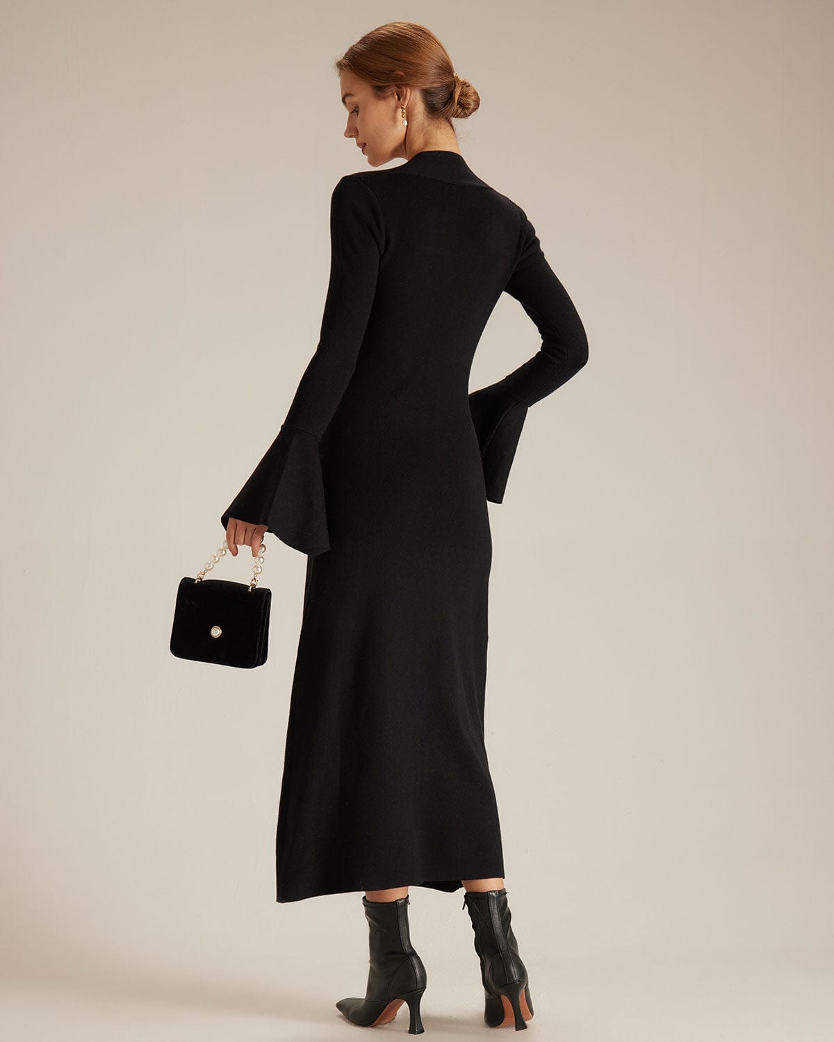 Siyah Midi Dress by SIENA - image 5
