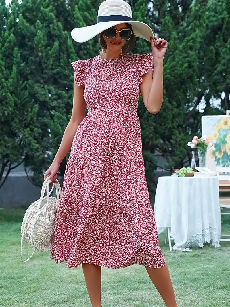 Eloise High Waist Floral Dress by SIENA - image 11