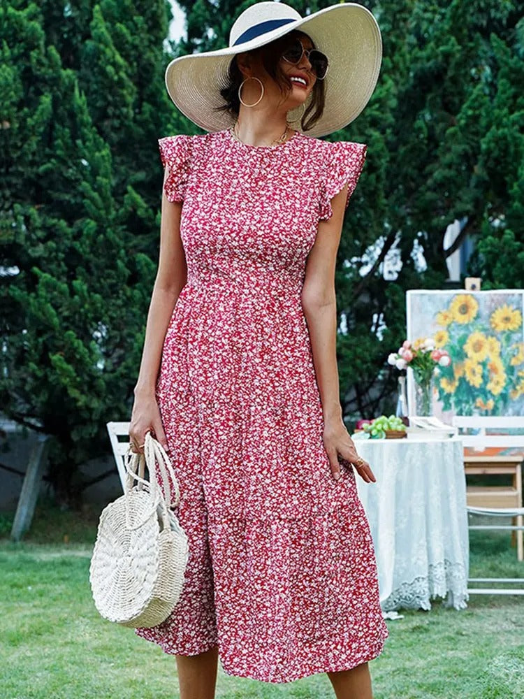 Eloise High Waist Floral Dress by SIENA - image 7