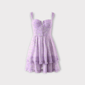 Lilac Floral Dress by SIENA