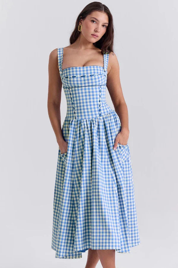 Apolline Bow Midi Dress by SIENA - image 3