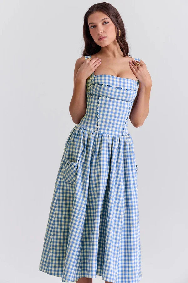 Apolline Bow Midi Dress by SIENA - image 4