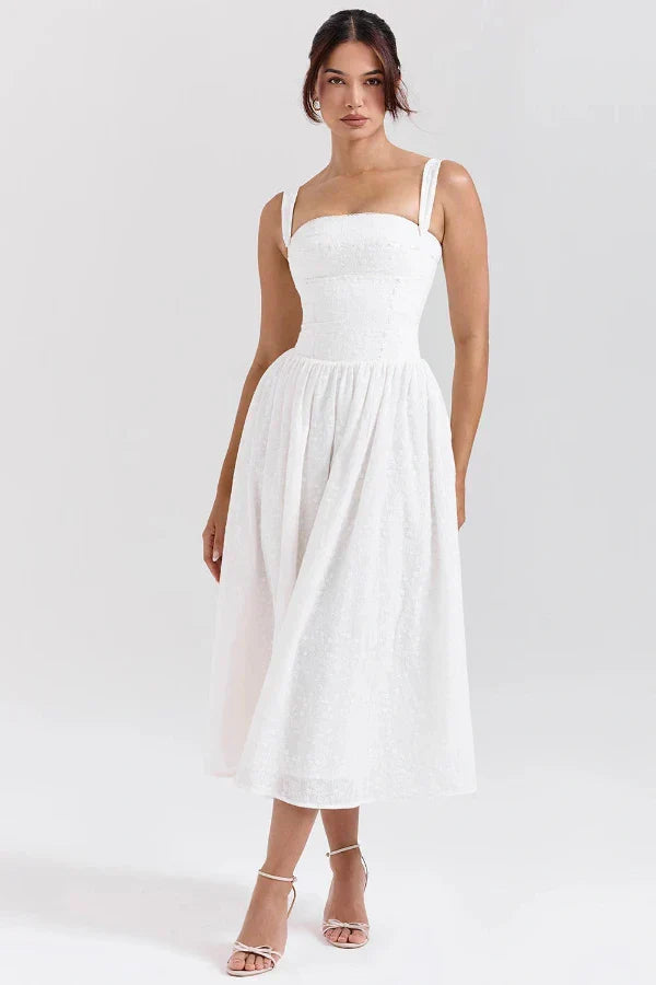Apolline Bow Midi Dress by SIENA - image 16