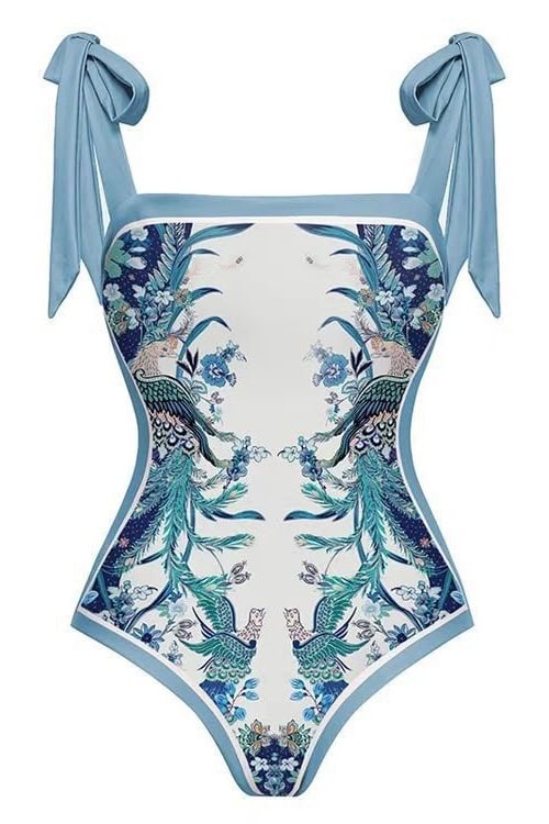 Floral Printed One-Piece Swimsuit by SIENA - image 2