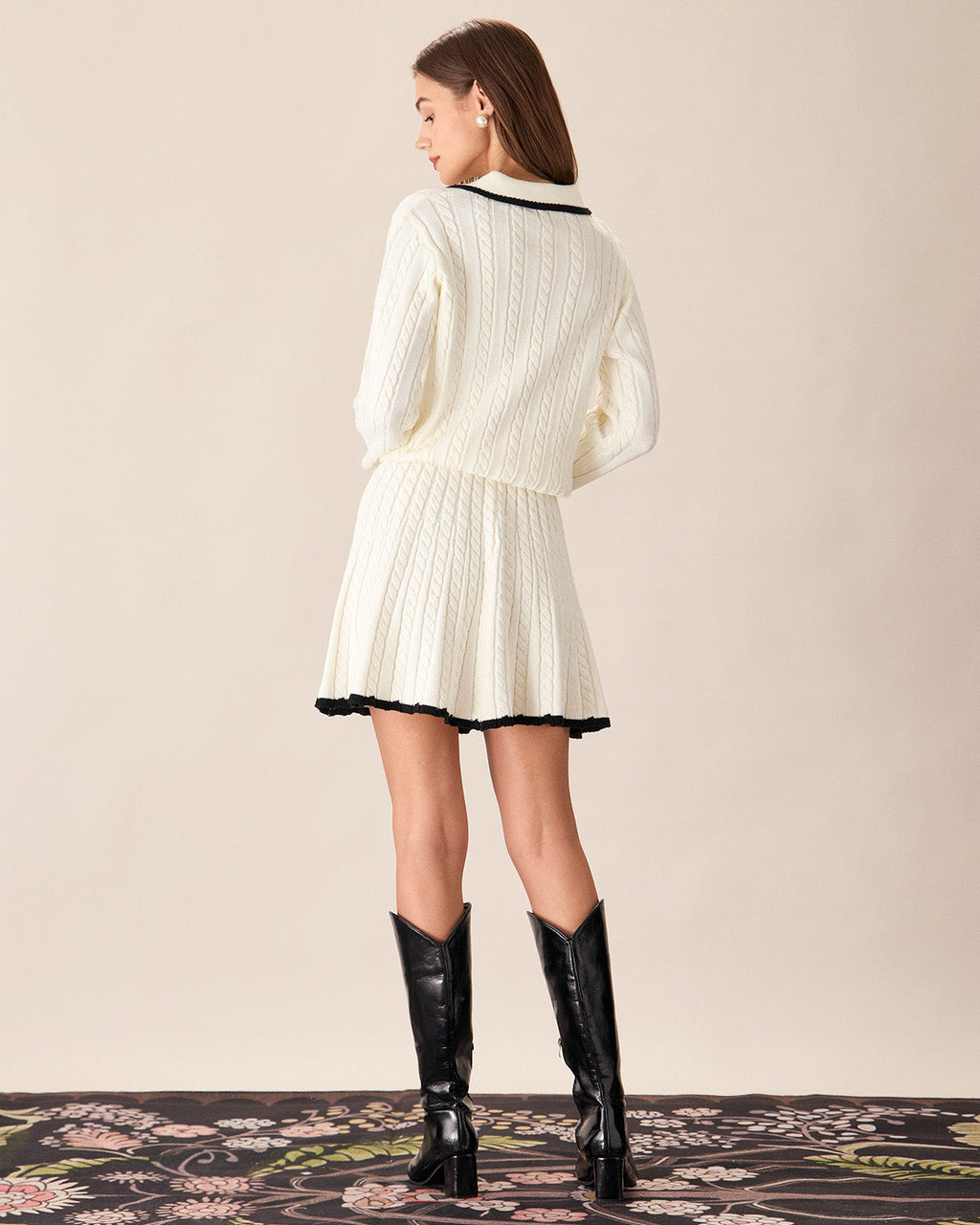 Beyaz Buttoned Knit Top by SIENA - image 4