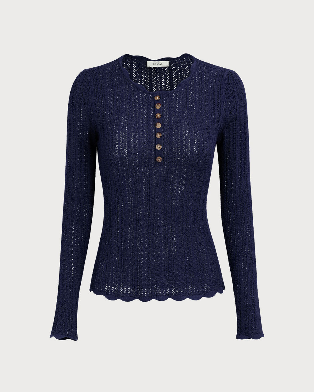 Lacivert Knit Top by SIENA - image 4