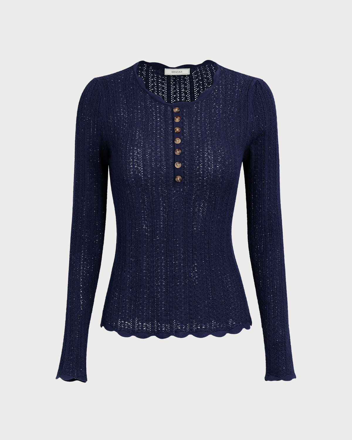 Lacivert Knit Top by SIENA - image 4