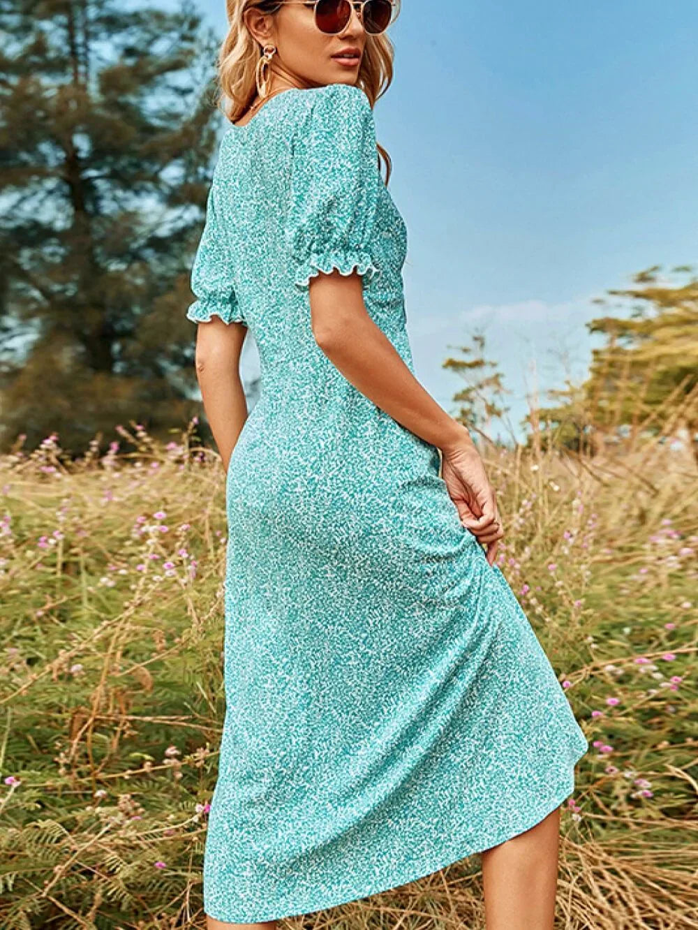 Puf Floral Midi Dress by SIENA - image 2