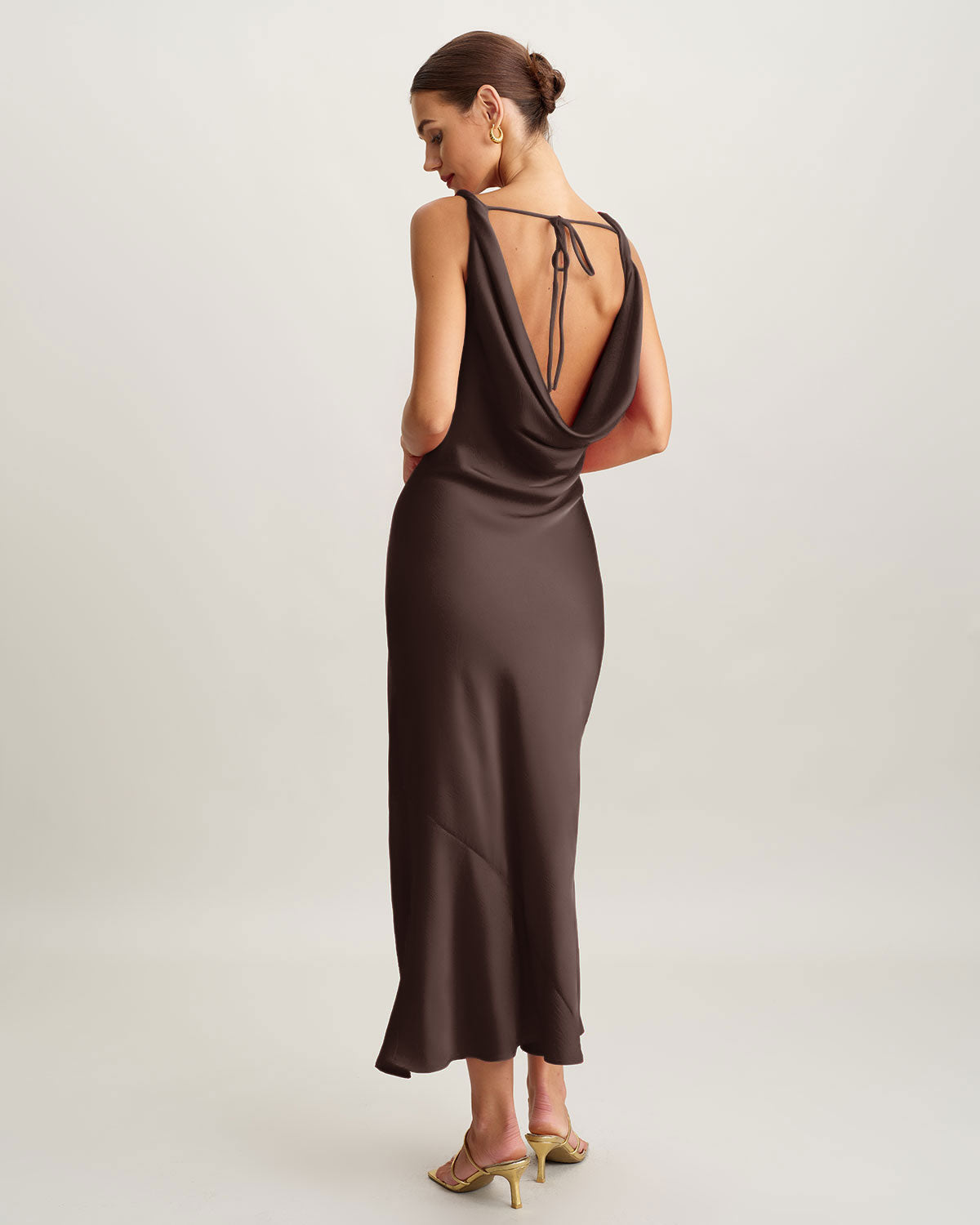 Yuksek Satin Dress by SIENA - image 5