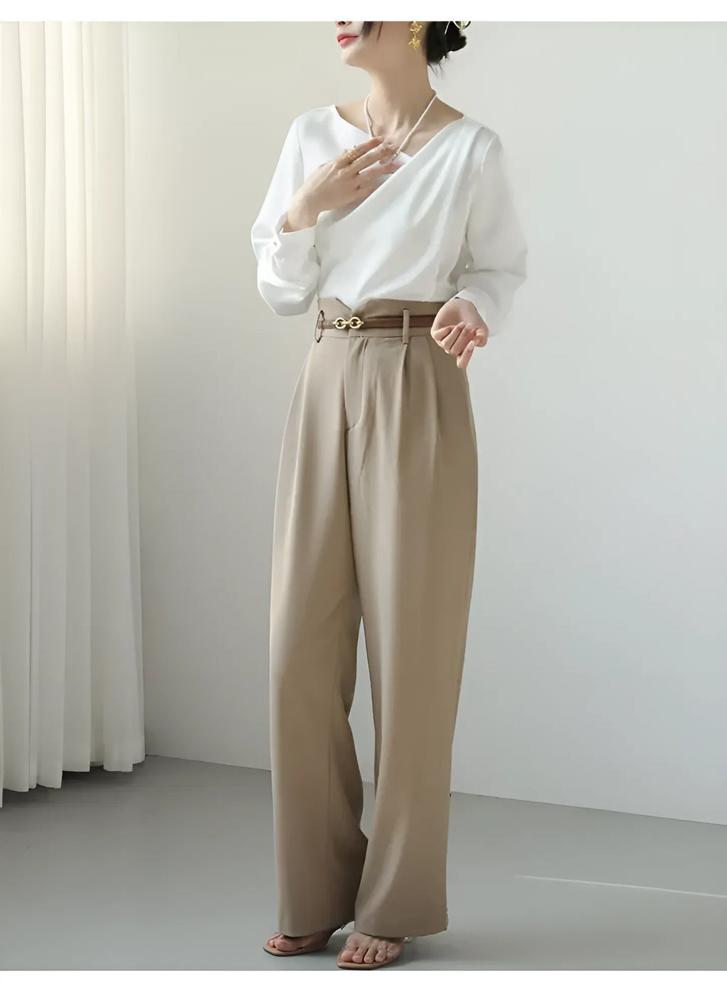 Zadily Satin Shirt by SIENA - image 2