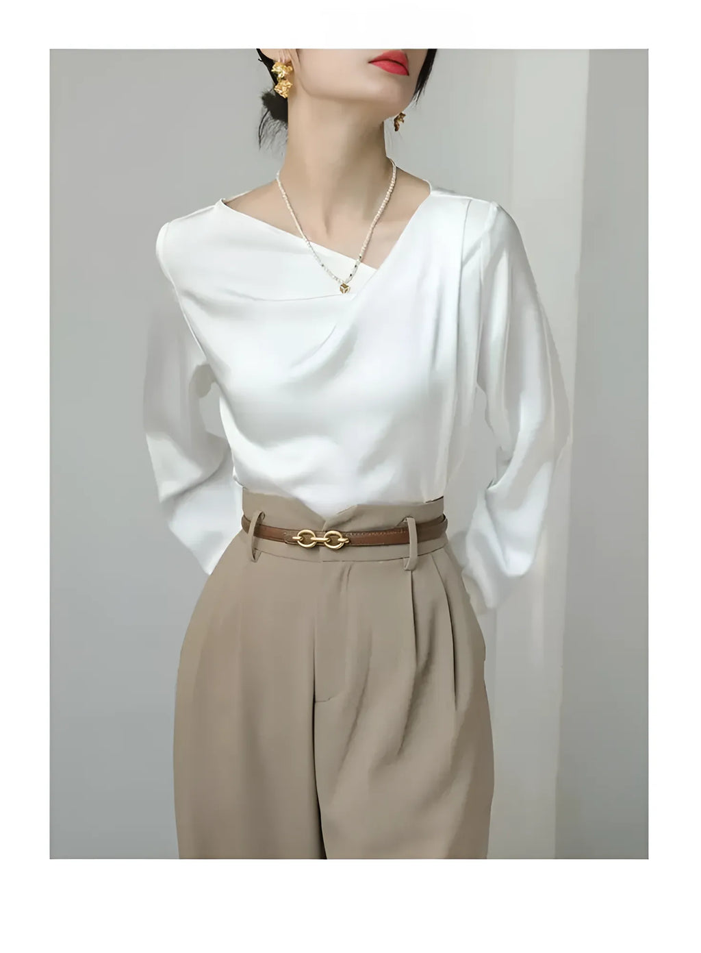 Zadily Satin Shirt by SIENA - image 5
