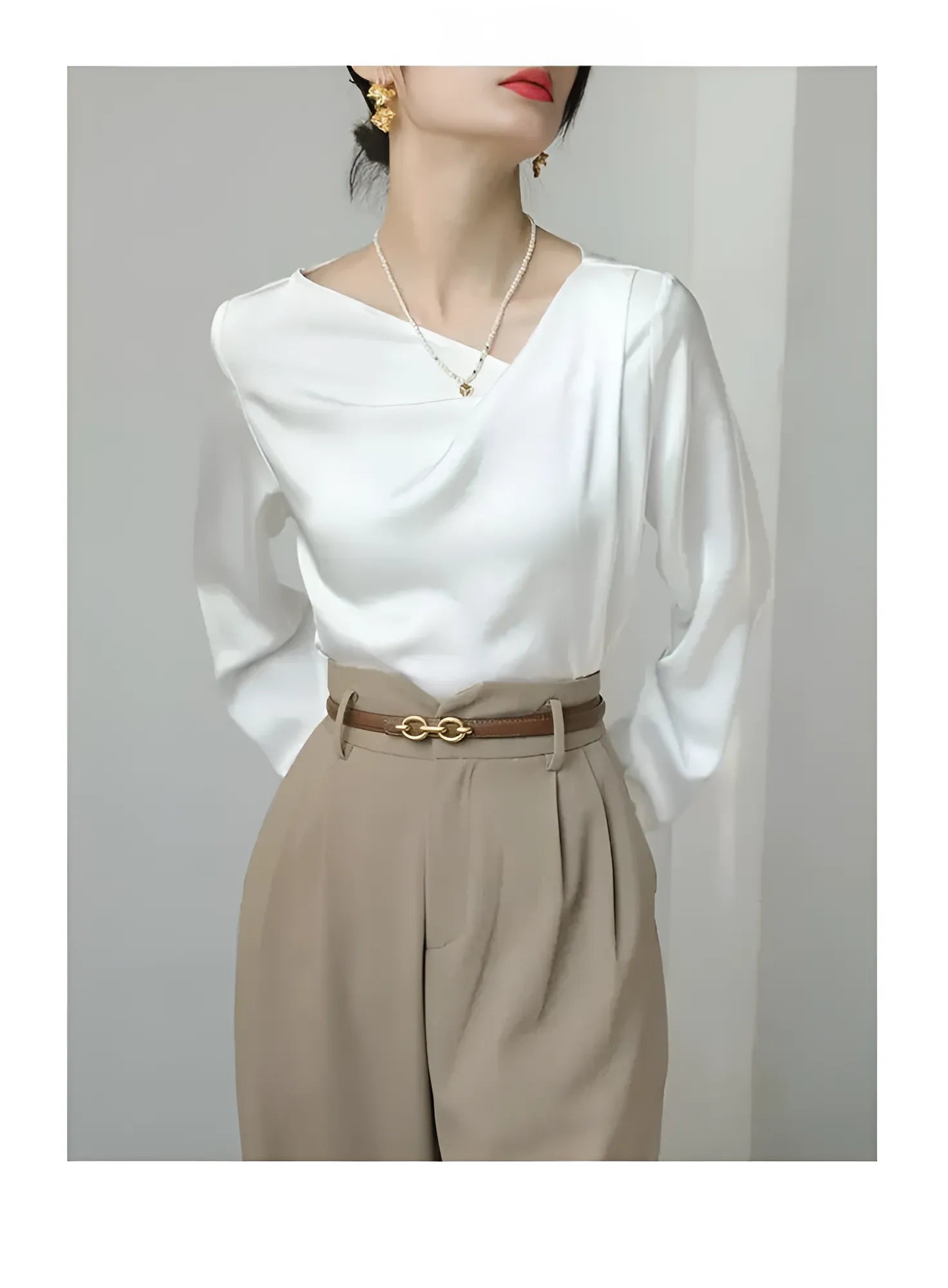 Zadily Satin Shirt by SIENA - image 5
